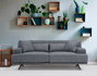 Atelier Del Sofa Bentley Sofá de 2 plazas Gris